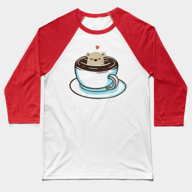 Coffee Lover Baseball T-Shirt by Tobe_Fonseca